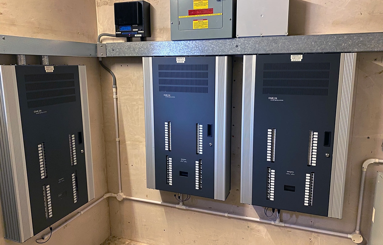 Zero 88 Pump House Theatre Dimmers