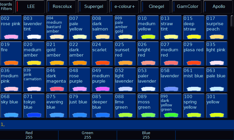 Colourfilters