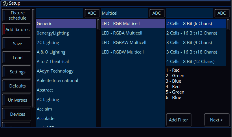 Addfixturesgenericmulticell