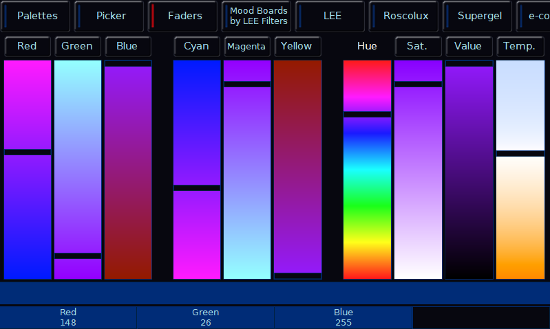 Colourfaders