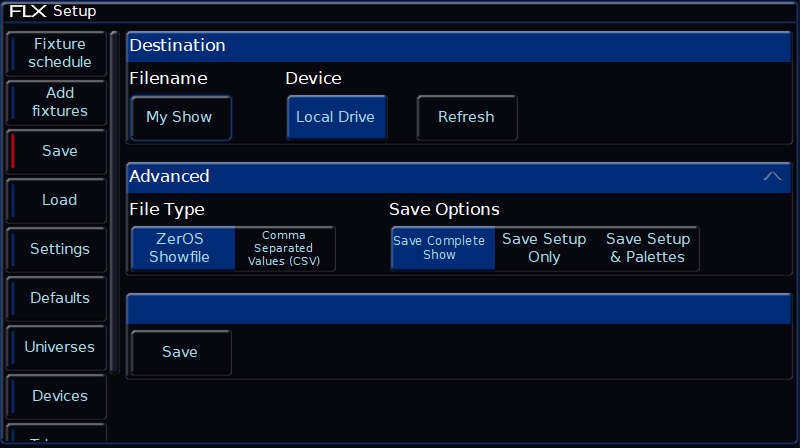 Setupsave