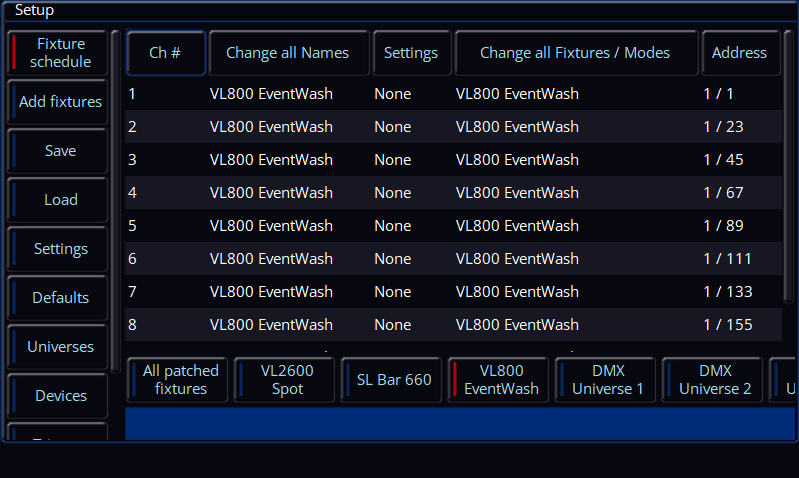 Fixtureschedule