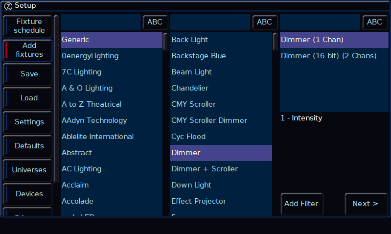 Add Fixtures