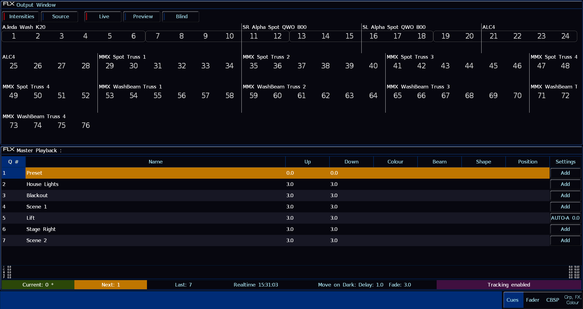 Flx Cues Desktop