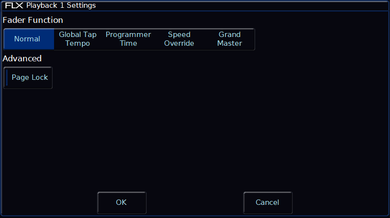 Specialplaybacksettings