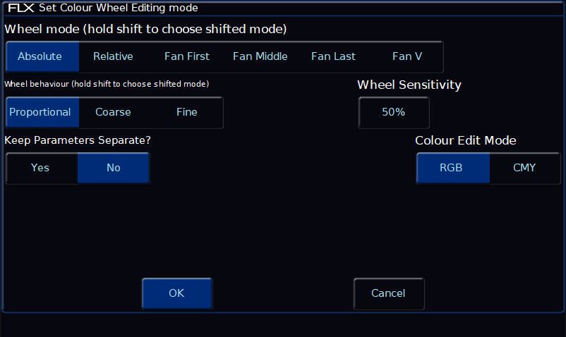 Attribute Settings