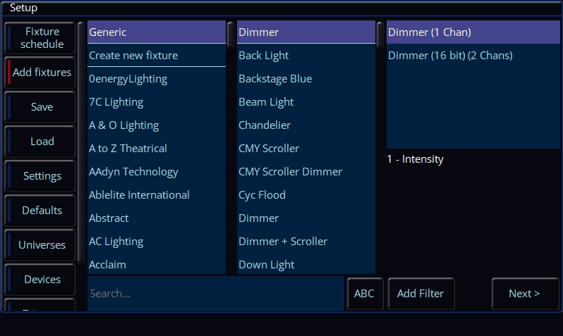 Add Fixtures