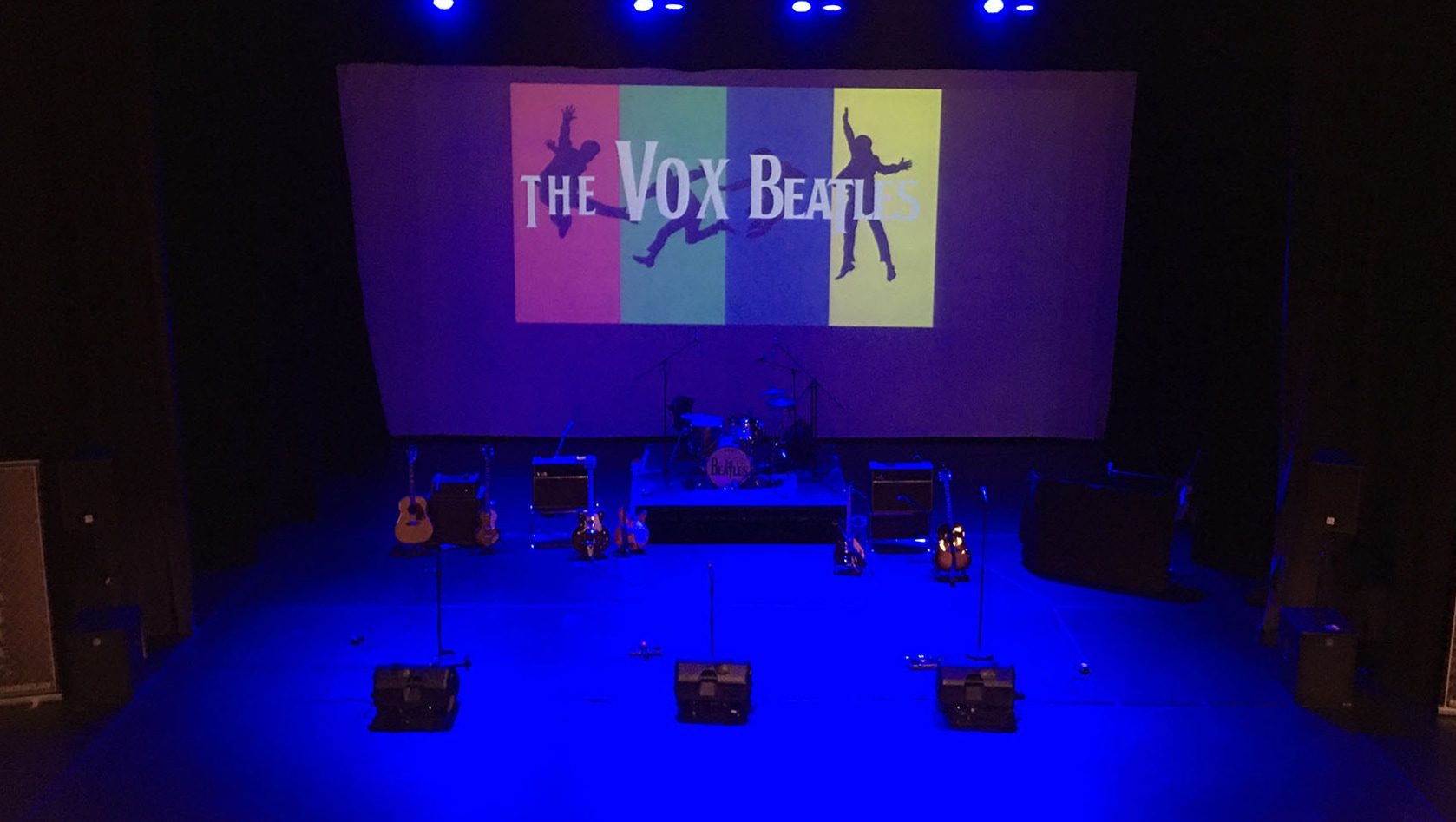 Zero 88 Tacchi Morris Arts Centre Vox Beatles Pre Show Slim